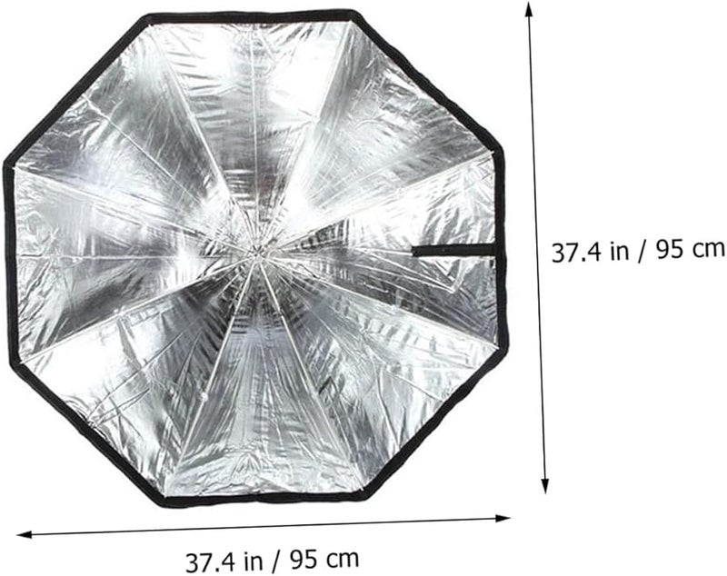 Octagonal Softbox Umbrella Light Box 60cm Studio Flash Lighting With Diffuser - Image 2